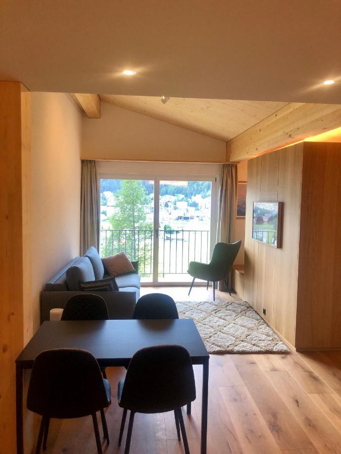 Studio Mattawaldstrasse 17A Apartman Davos Kültér fotó