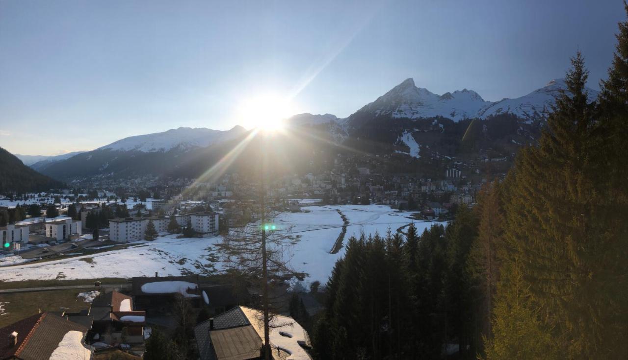 Studio Mattawaldstrasse 17A Apartman Davos Kültér fotó